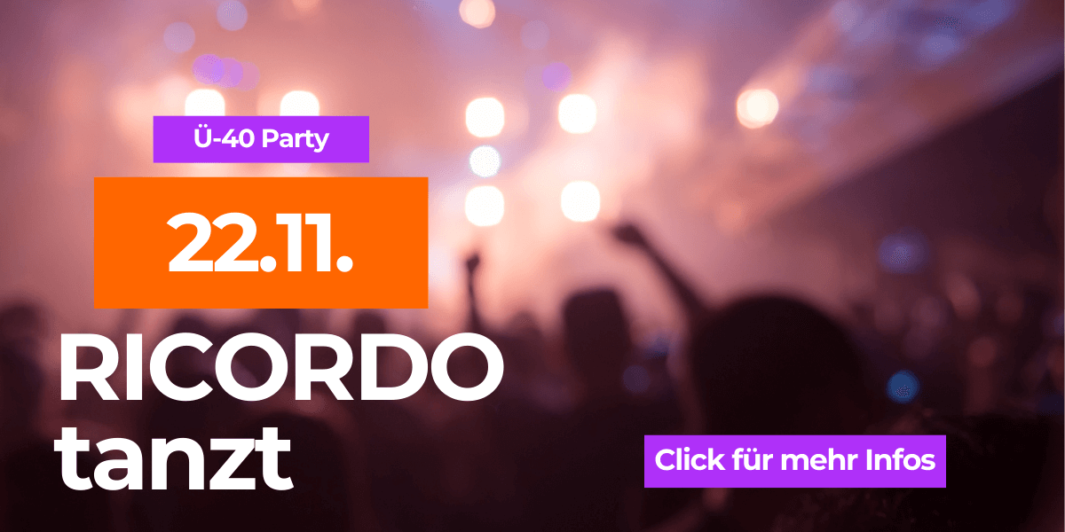 Ü40-Party in Lüdinghausen Ricordo tanzt im November